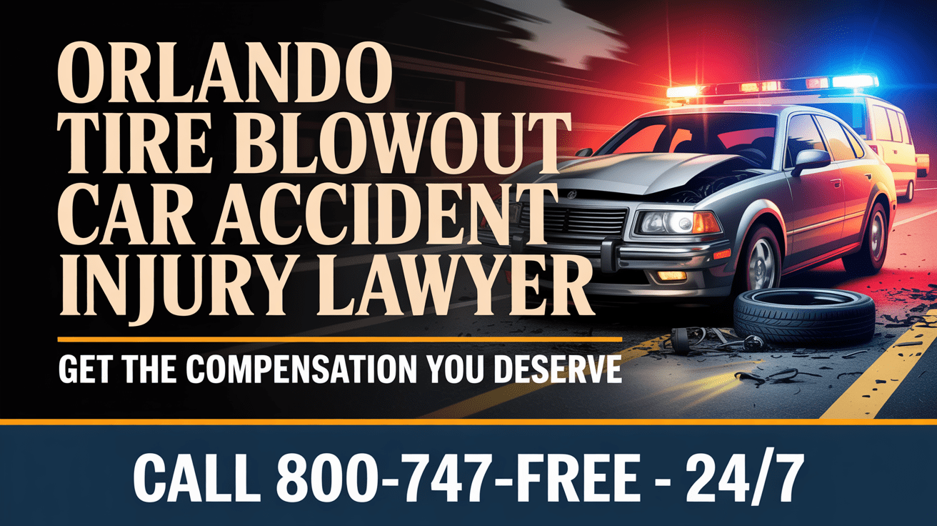 Orlando Tire Blowout Car Accident Injury Lawyer