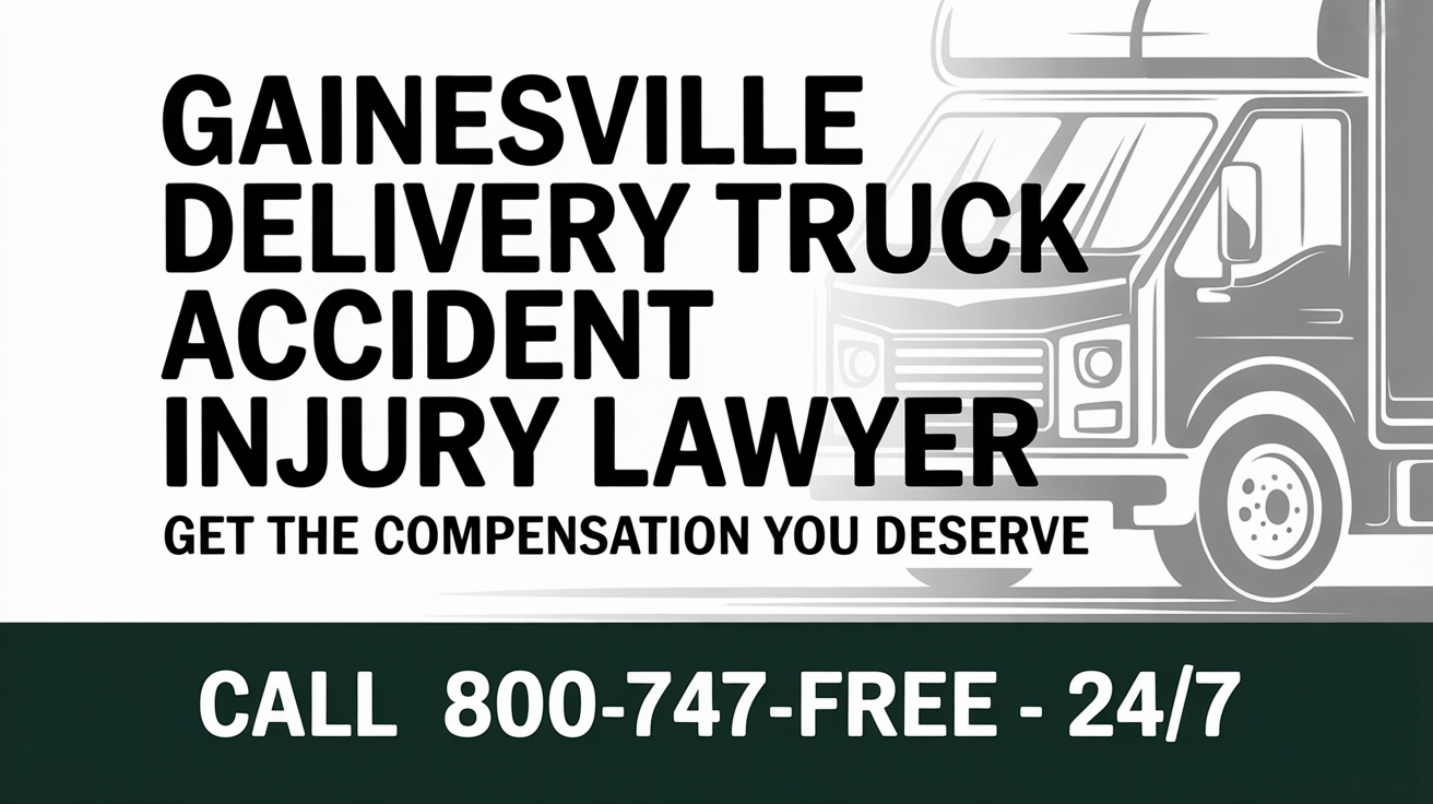 Gainesville Delivery Truck Accident Injury Lawyer
