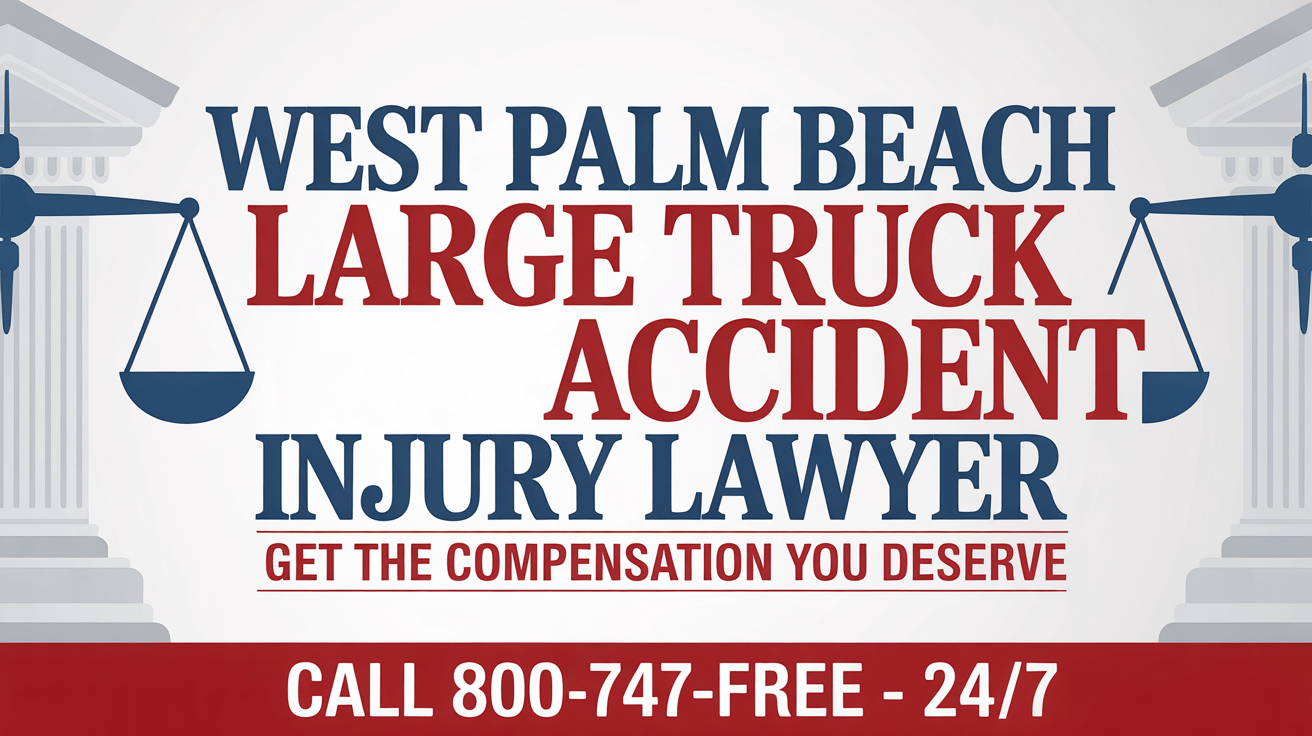 Abogado de Lesiones por Accidentes de Camiones Grandes en West Palm Beach