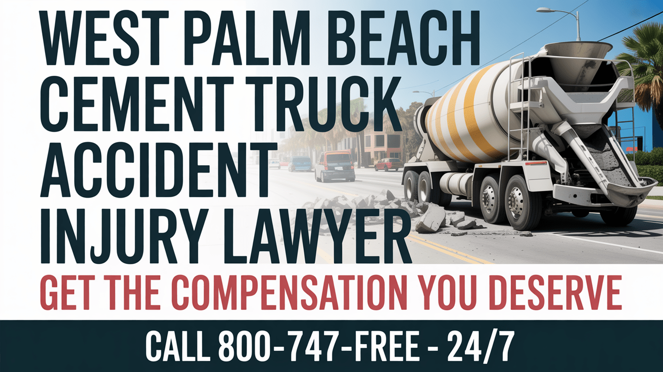 West Palm Beach Cement Truck Accident Lawyer