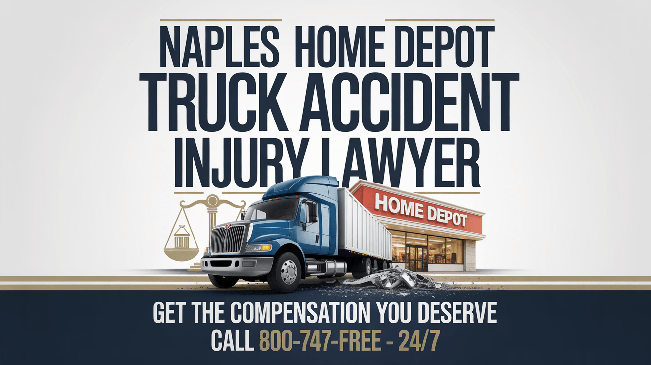 Abogado de lesiones por accidente de camión de Home Depot en Nápoles