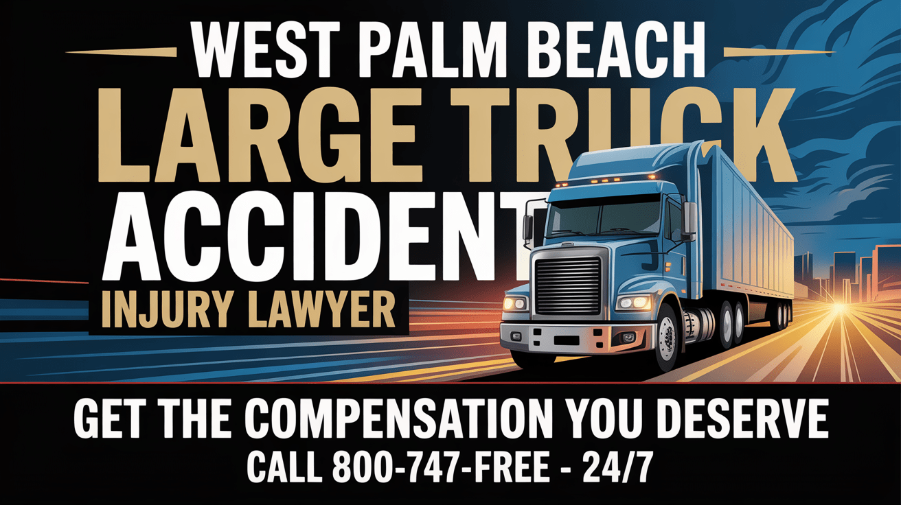 Abogado de Lesiones por Accidentes de Camiones Grandes en West Palm Beach
