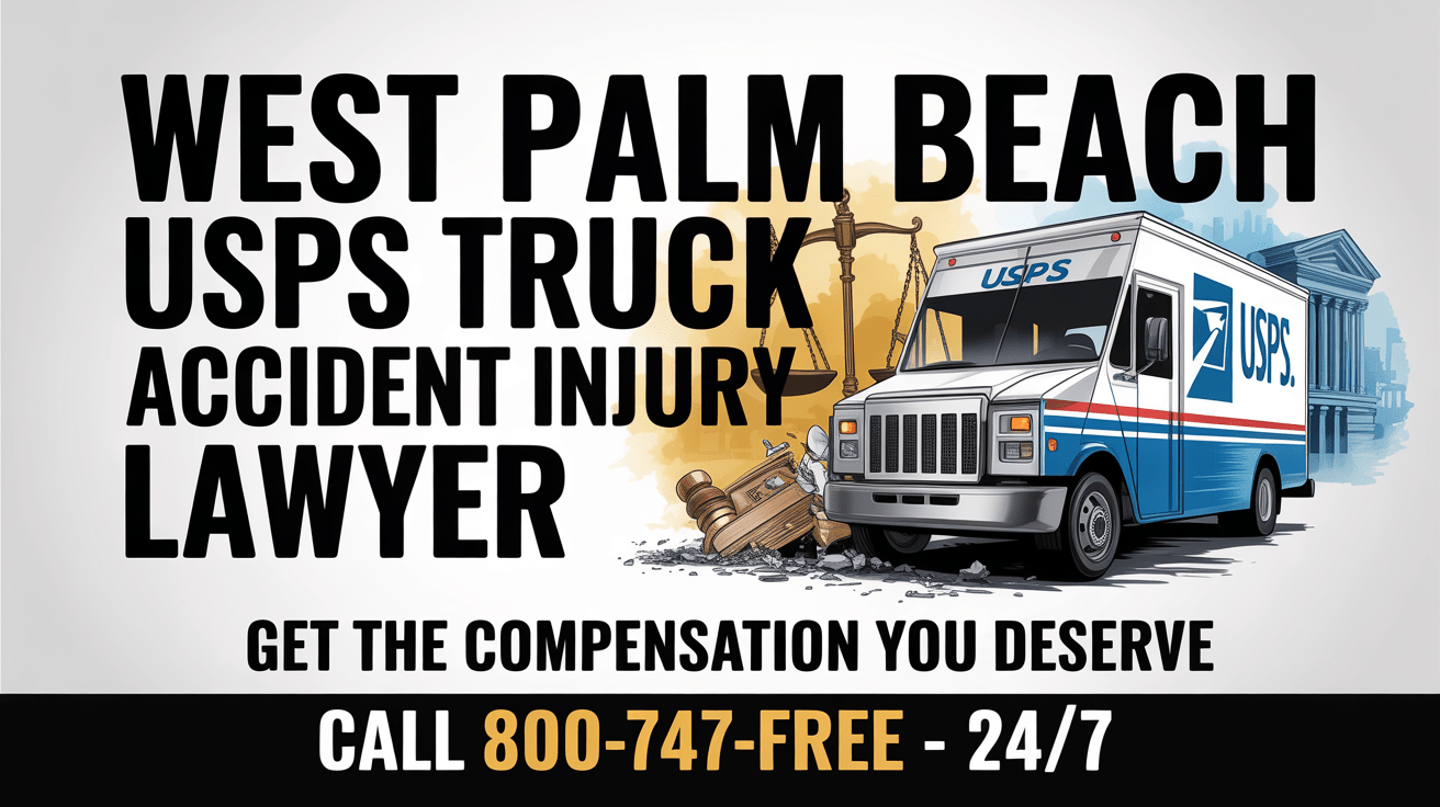 West Palm Beach USPS Truck Accident Injury Lawyer