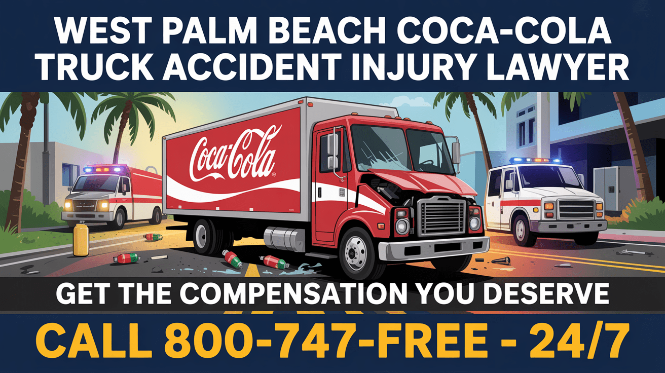 West Palm Beach Coca-Cola Truck Accident Injury Lawyer