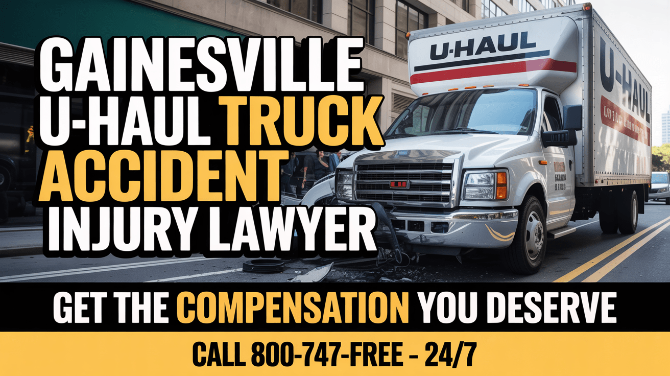 Abogado de Lesiones por Accidentes de Camiones U-Haul en Gainesville