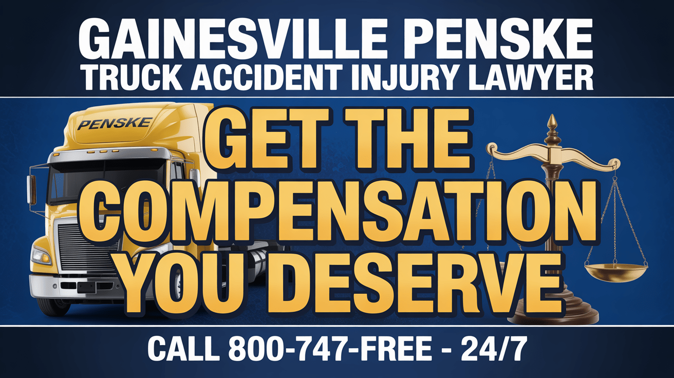Abogado de Lesiones por Accidente de Camión Penske en Gainesville