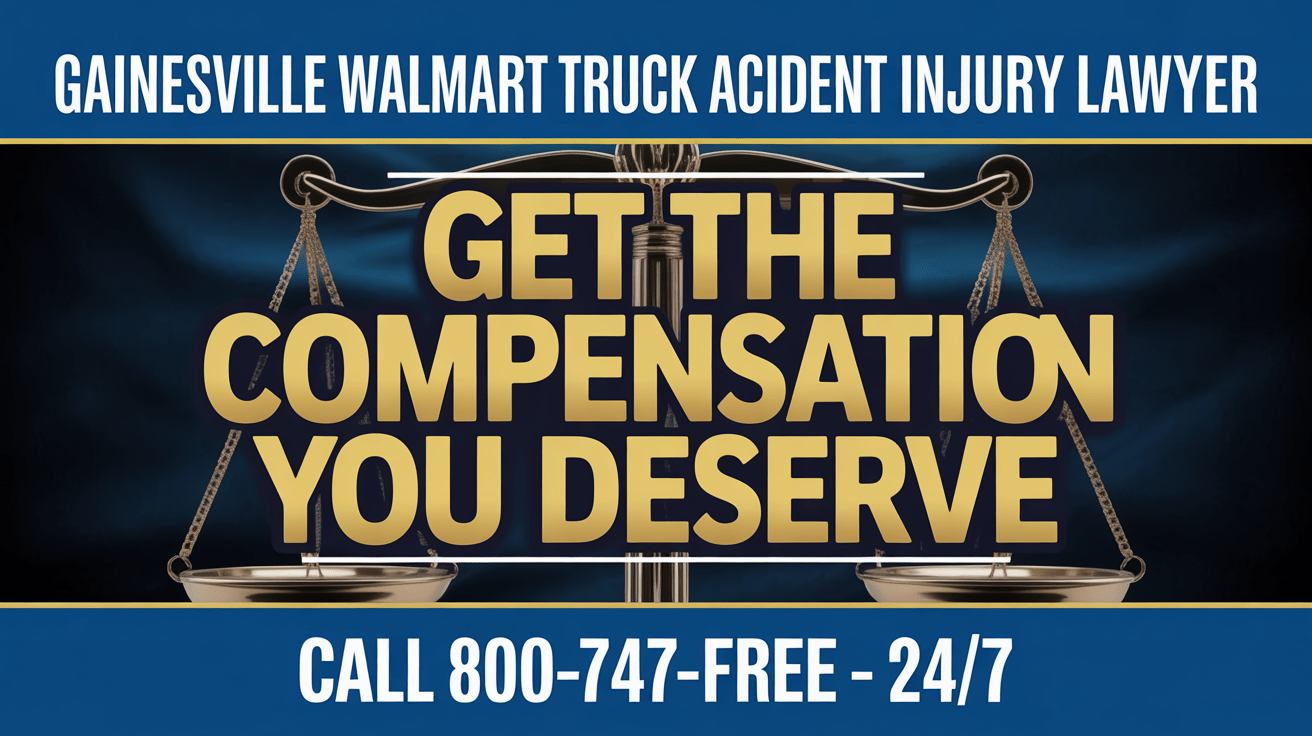 Abogado de lesiones por accidente de camión en Walmart de Gainesville