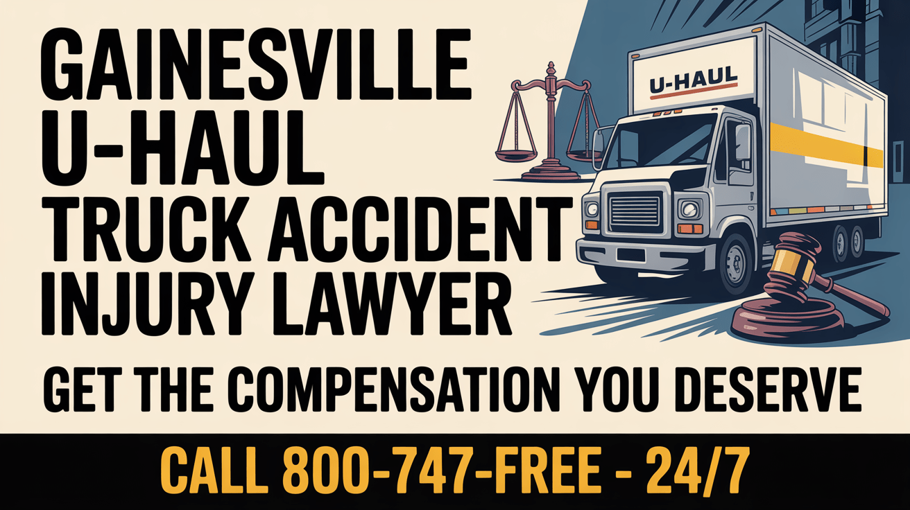 Abogado de Lesiones por Accidente de Camión de Gainesville U-Haul