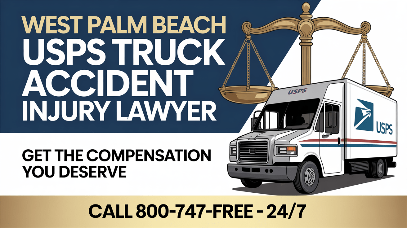 West Palm Beach USPS Truck Accident Injury Lawyer