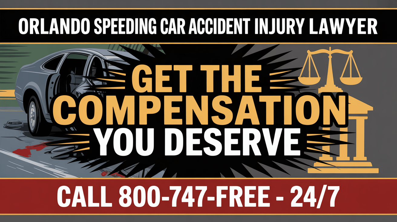 Orlando Speeding Car Accident Injury Lawyer