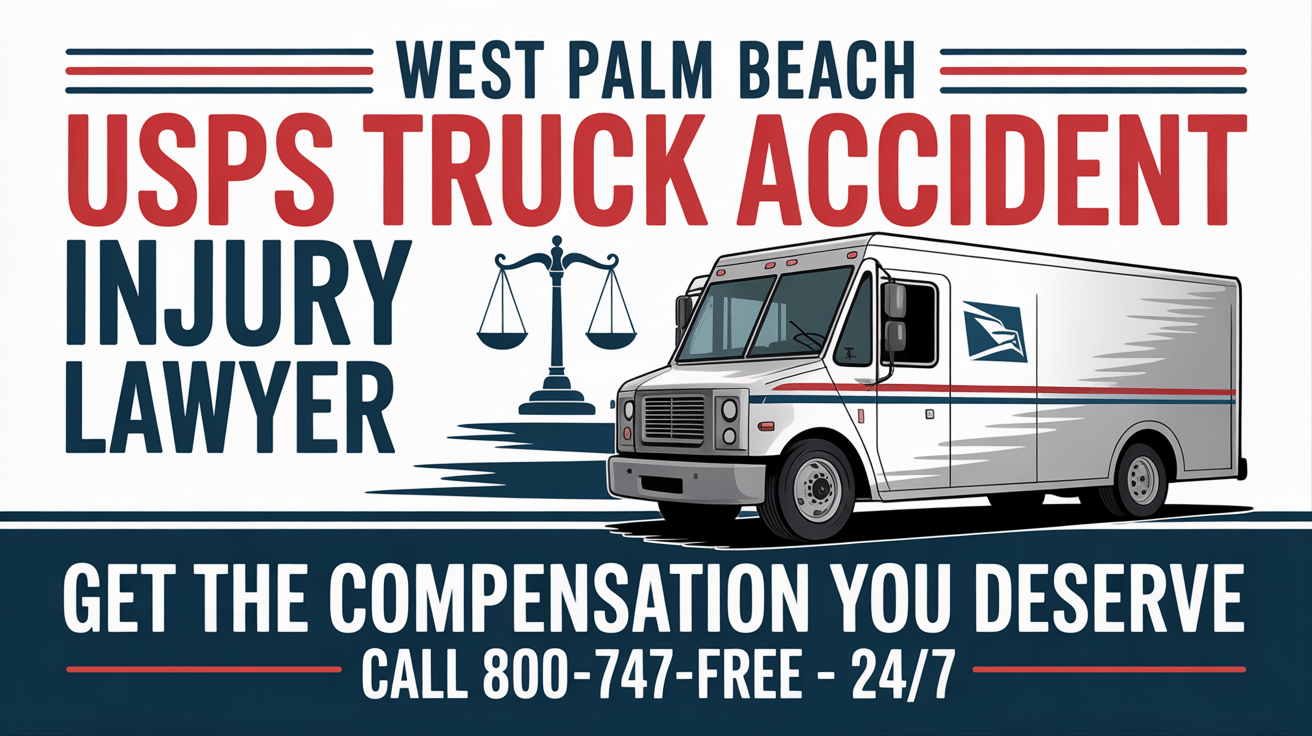 West Palm Beach USPS Truck Accident Injury Lawyer