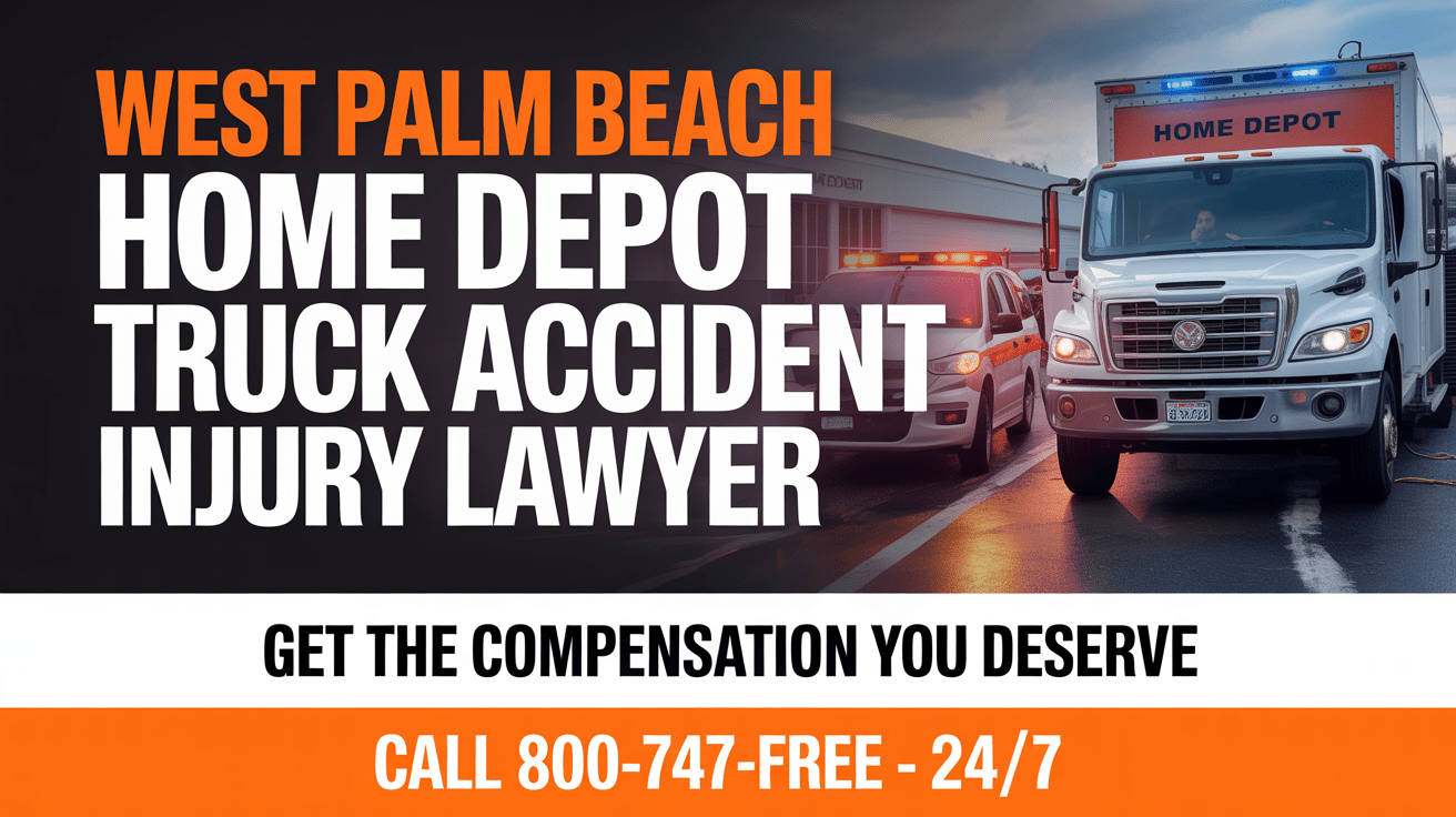 Abogado de Lesiones por Accidentes de Camiones de Home Depot en West Palm Beach