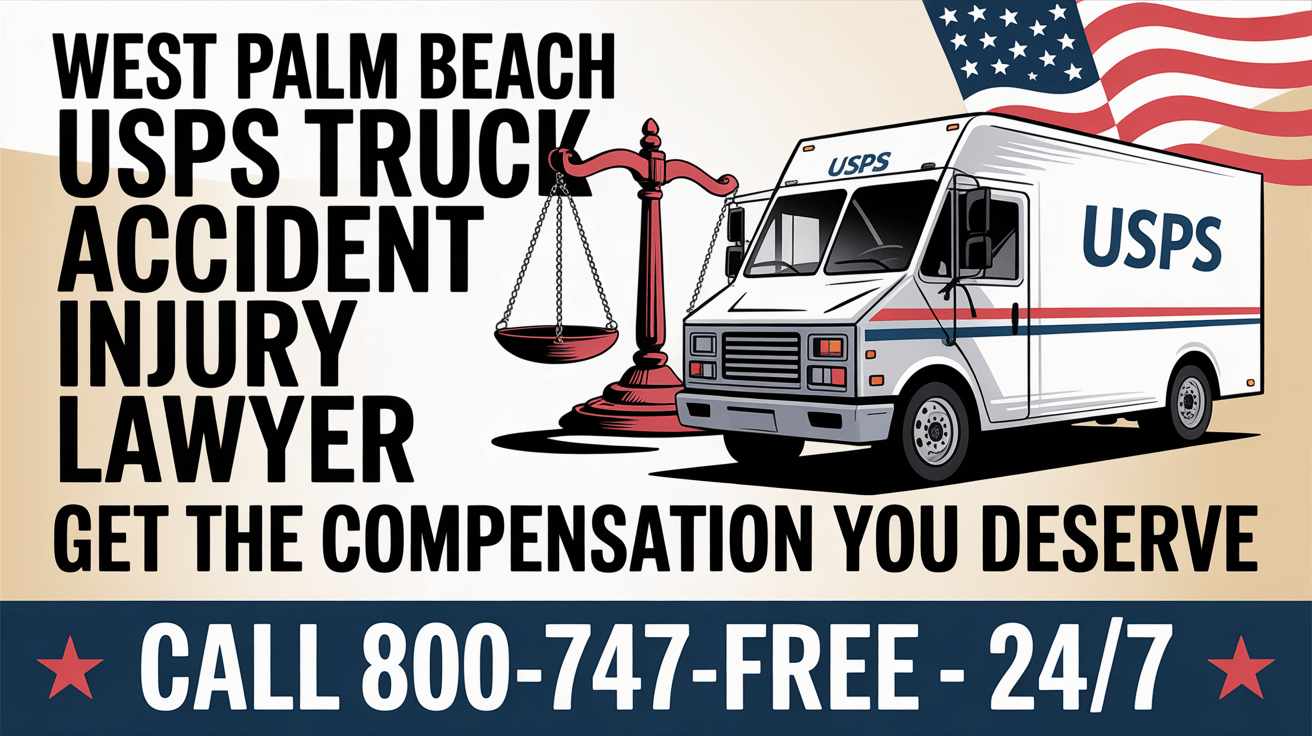 West Palm Beach USPS Truck Accident Injury Lawyer