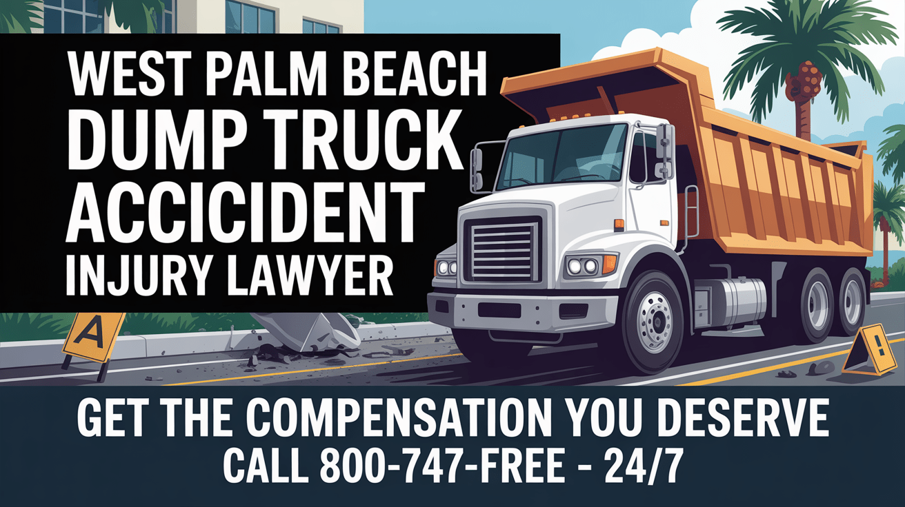 West Palm Beach Dump Truck Accident Injury Lawyer