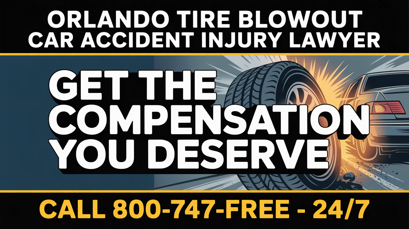 Orlando Tire Blowout Car Accident Injury Lawyer