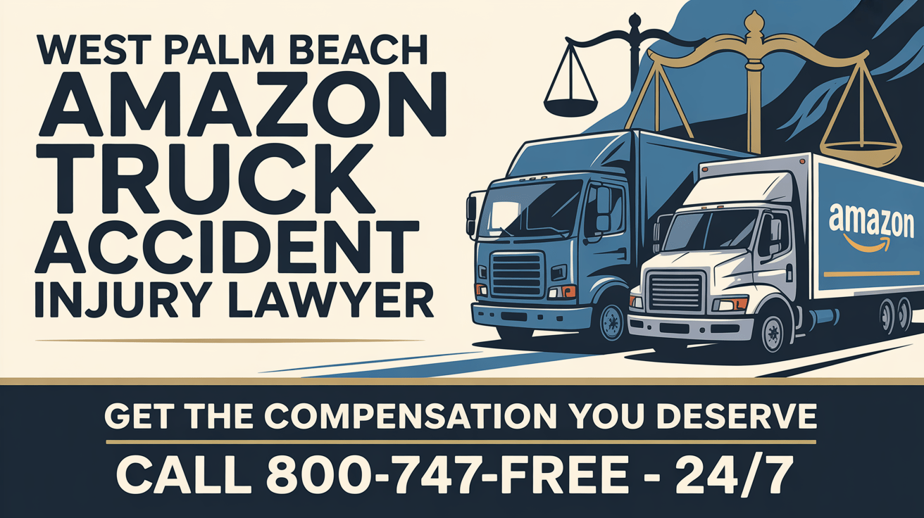 Abogado de Lesiones por Accidente de Camión de Amazon en West Palm Beach