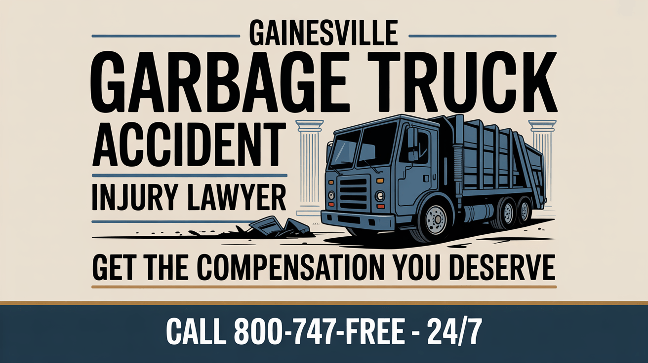 Abogado de Lesiones por Accidentes de Camiones de Basura en Gainesville