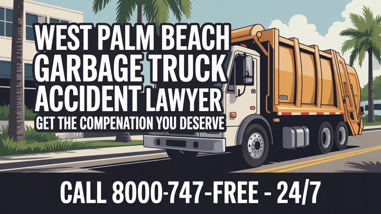 West Palm Beach Garbage Truck Accident Injury Lawyer