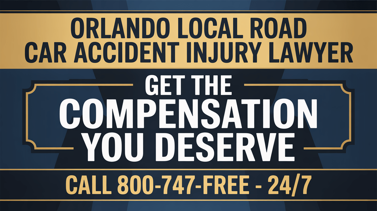 Orlando Local Road Car Accident Injury Lawyer