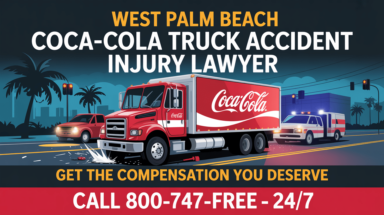 West Palm Beach Coca-Cola Truck Accident Injury Lawyer