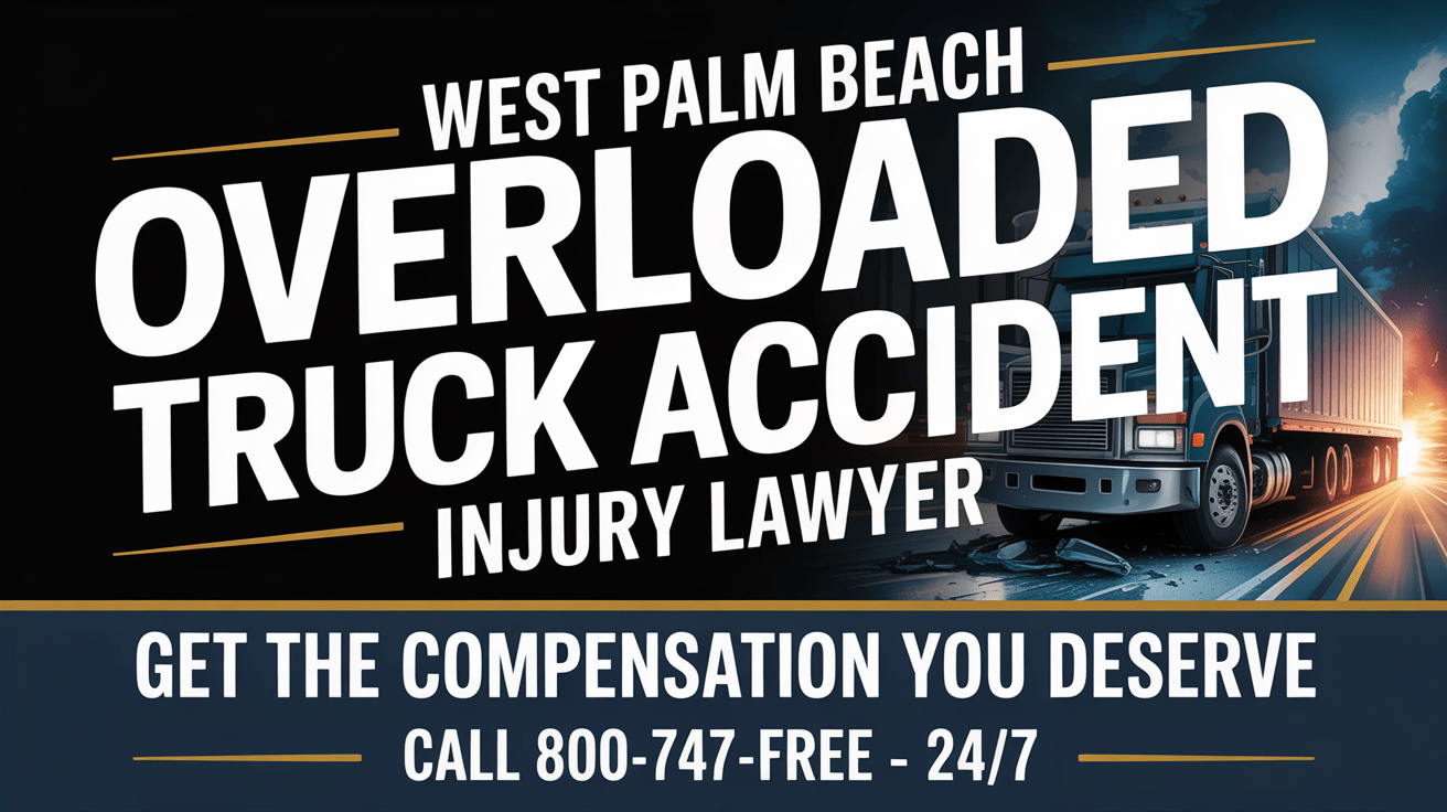 Abogado de Lesiones por Accidentes de Camiones Sobrecargados en West Palm Beach
