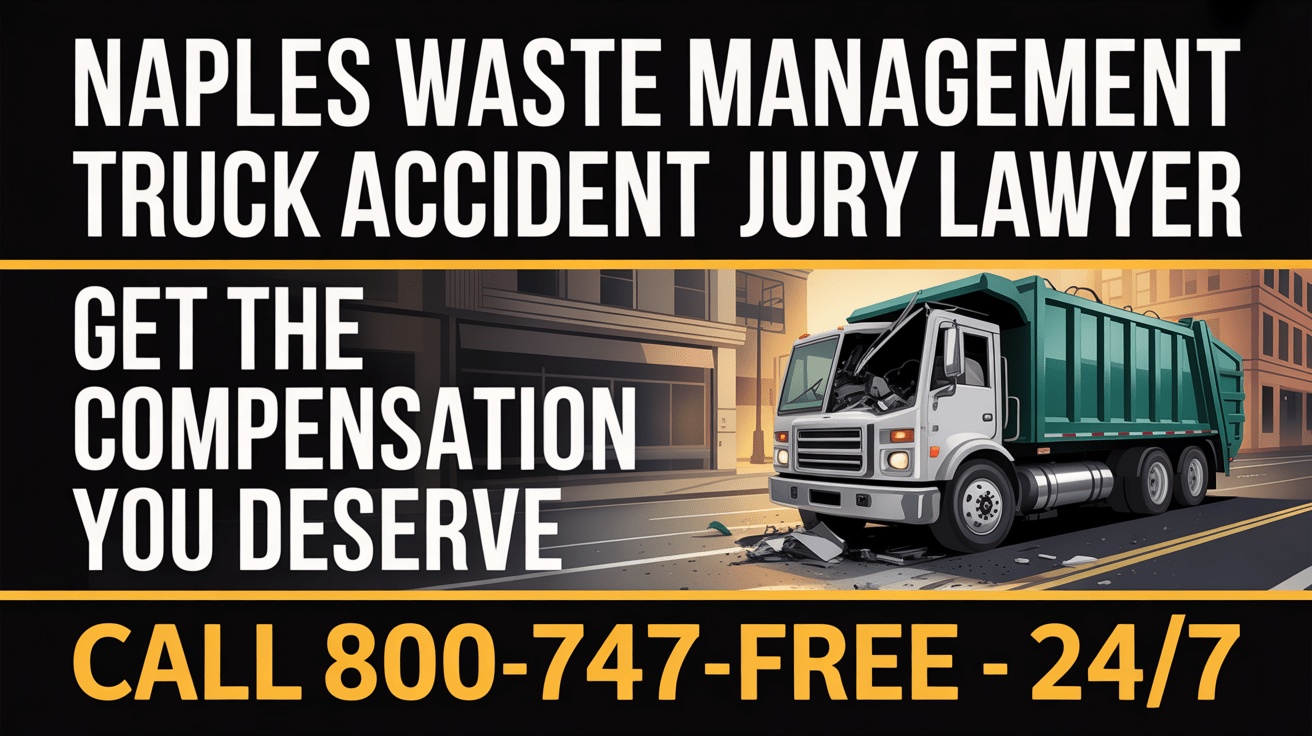 Naples Waste Management Truck Accident Injury Lawyer