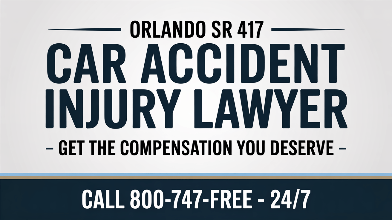 Orlando SR 417 Car Accident Injury Lawyer