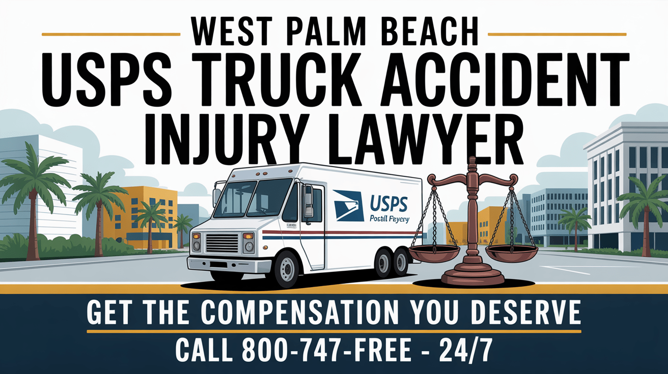 West Palm Beach USPS Truck Accident Injury Lawyer