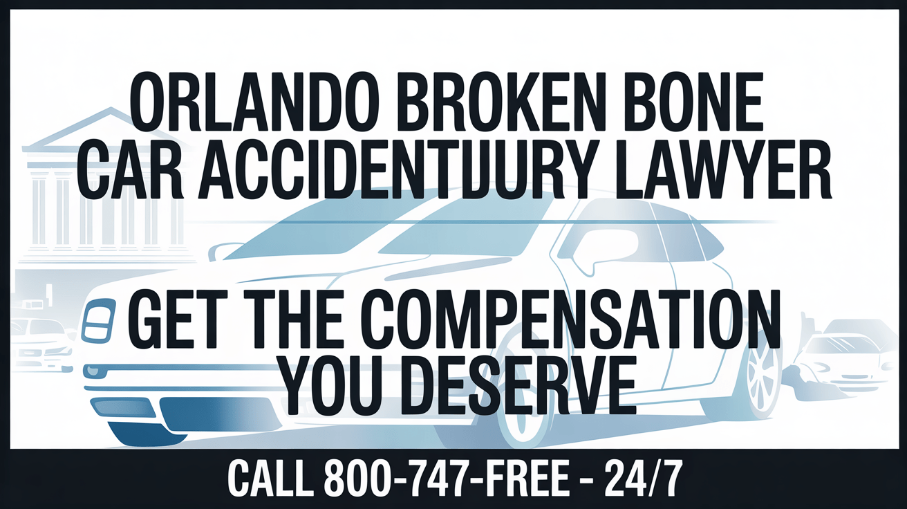 Orlando Broken Bone Car Accident Injury Lawyer