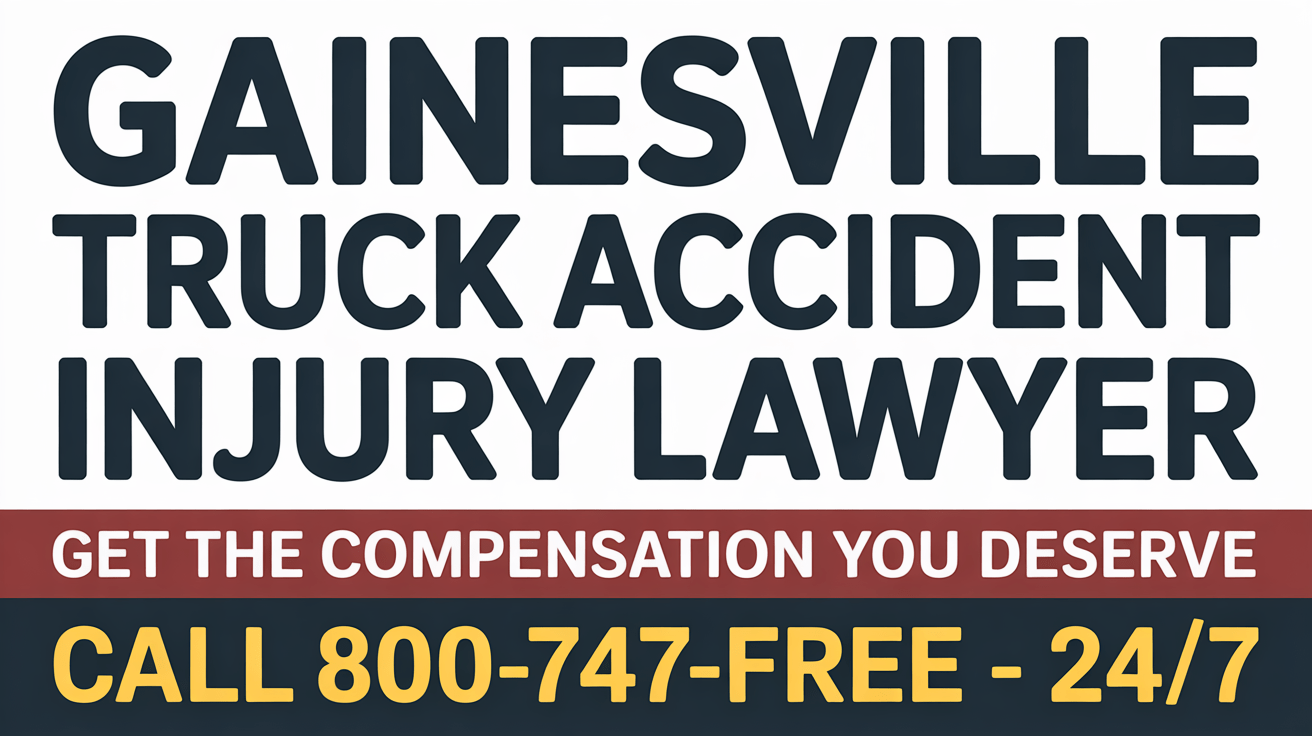 Gainesville Truck Accident Injury Lawyer