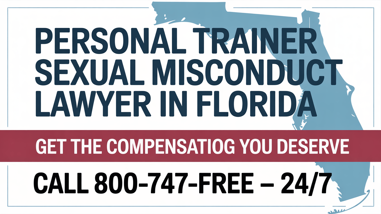 Abogado de mala conducta sexual de entrenadores personales en Florida