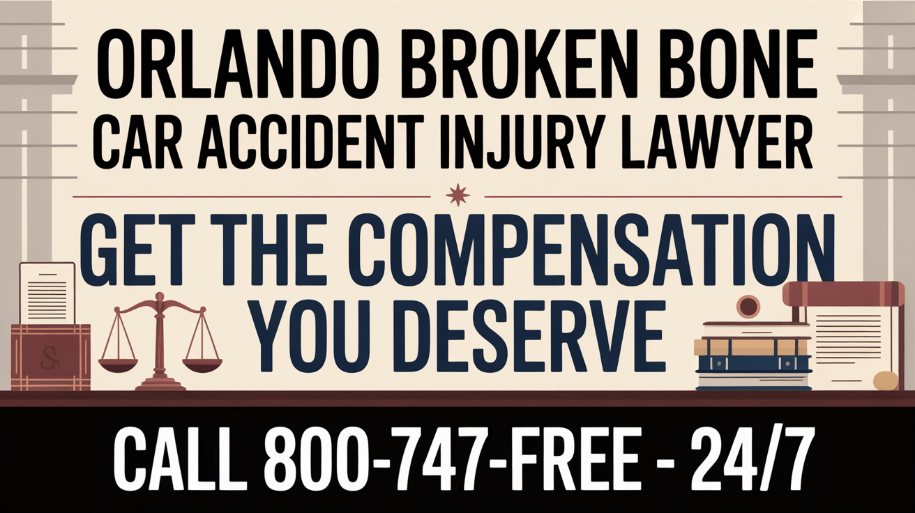 Orlando Broken Bone Car Accident Injury Lawyer
