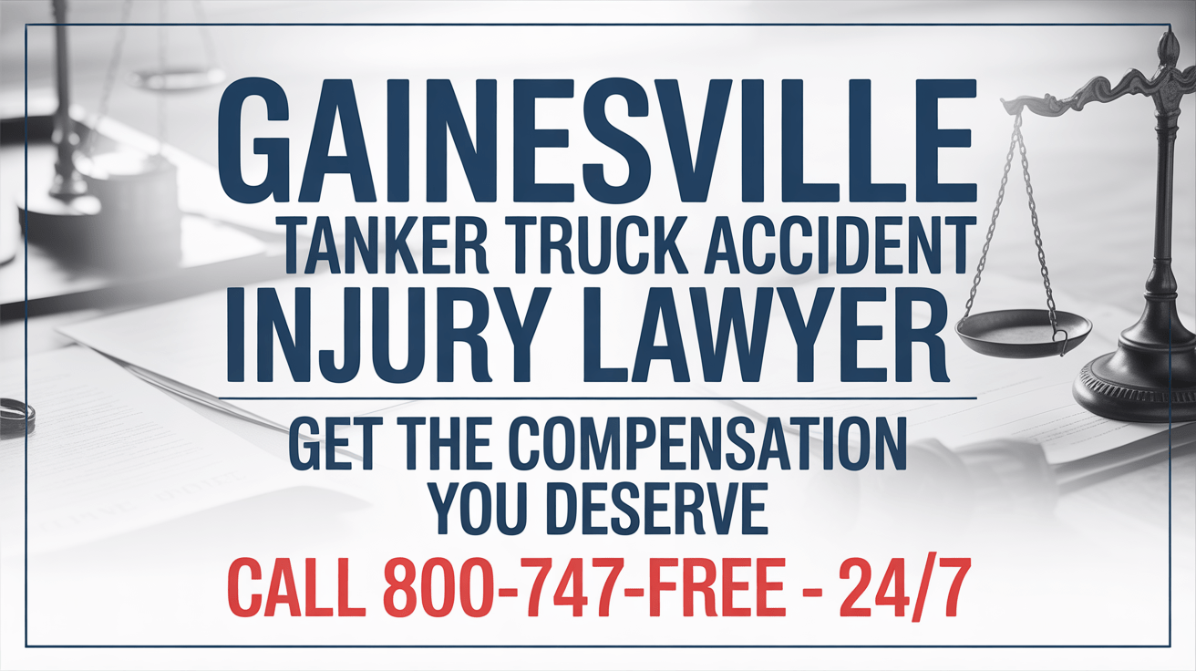 Abogado de Accidentes de Camiones Cisterna en Gainesville