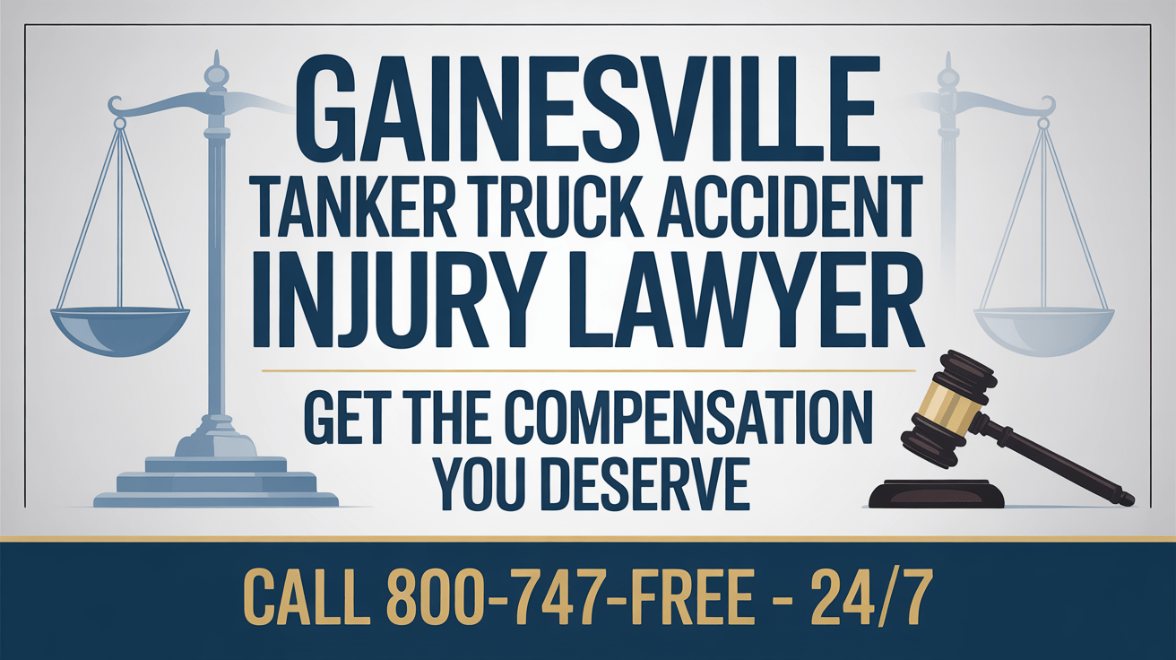 Abogado de Accidentes de Camiones Cisterna en Gainesville