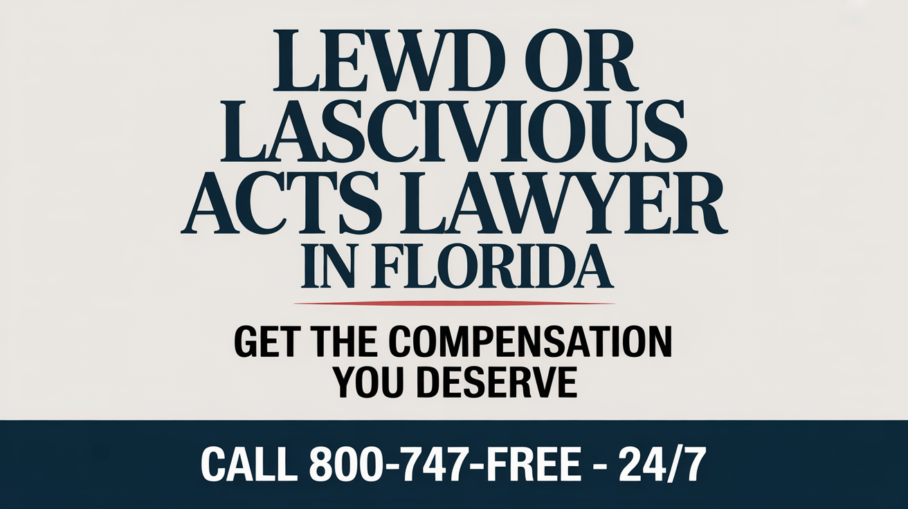 Lewd or Lascivious Acts Lawyer in Florida