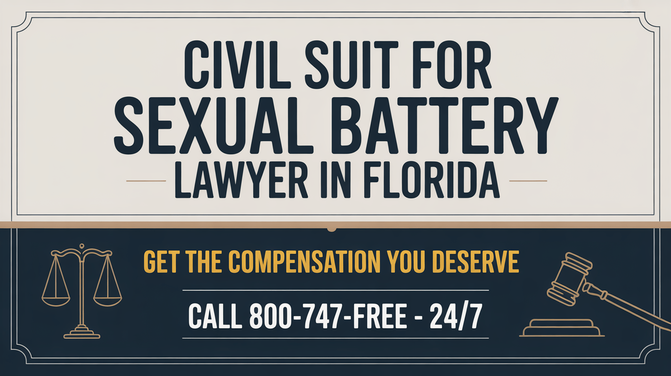Demanda civil por abogado de agresión sexual en Florida