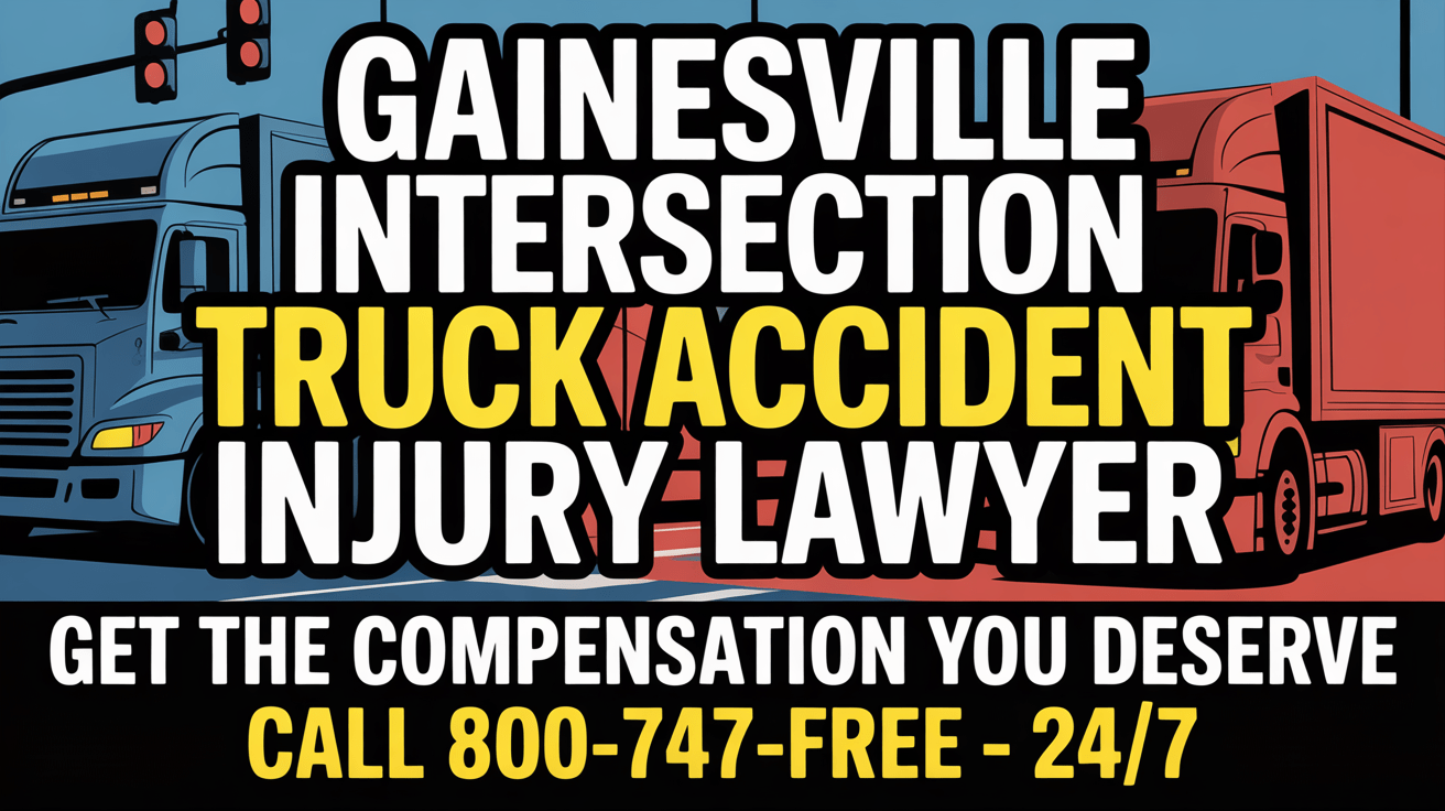 Gainesville Intersection Truck Accident Injury Lawyer