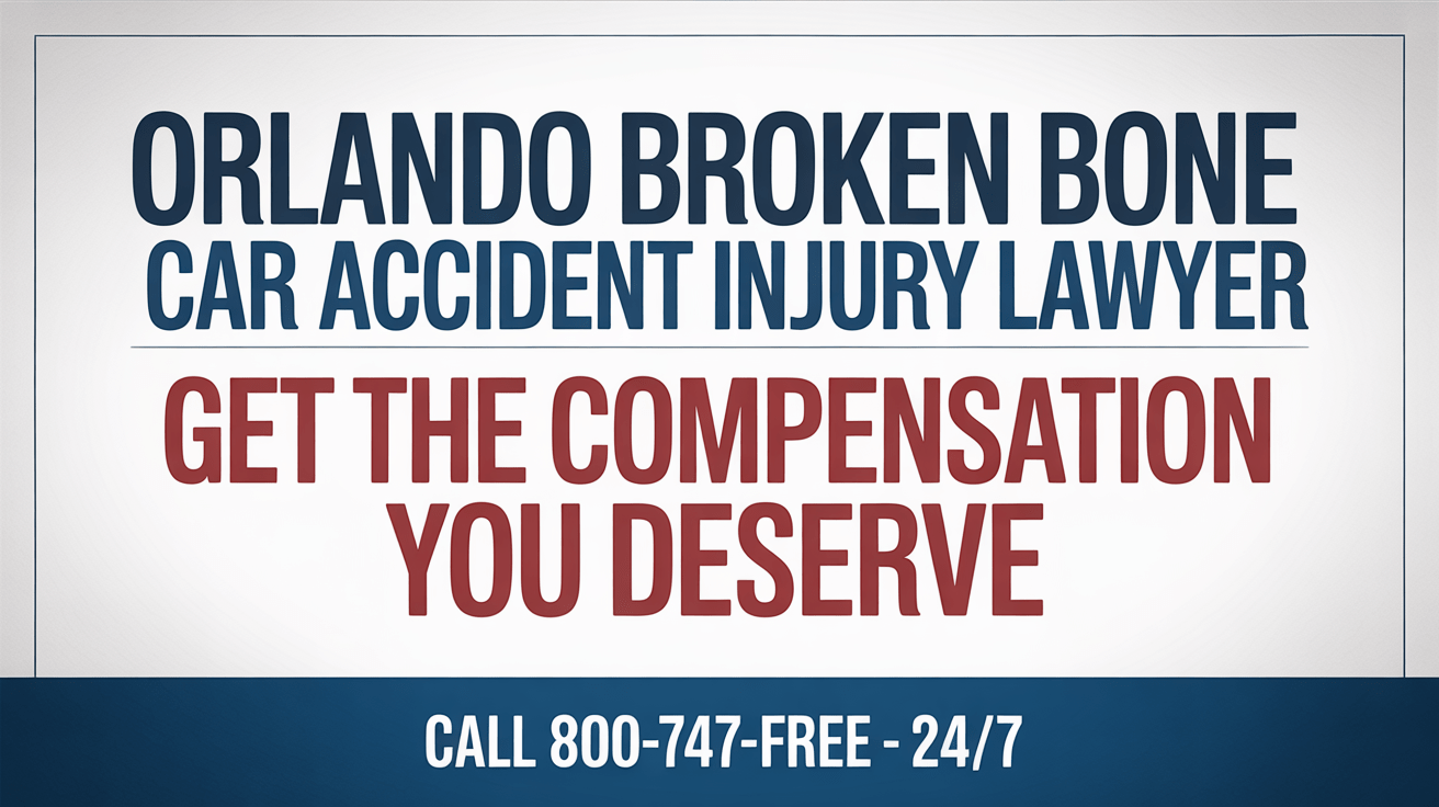 Orlando Broken Bone Car Accident Injury Lawyer