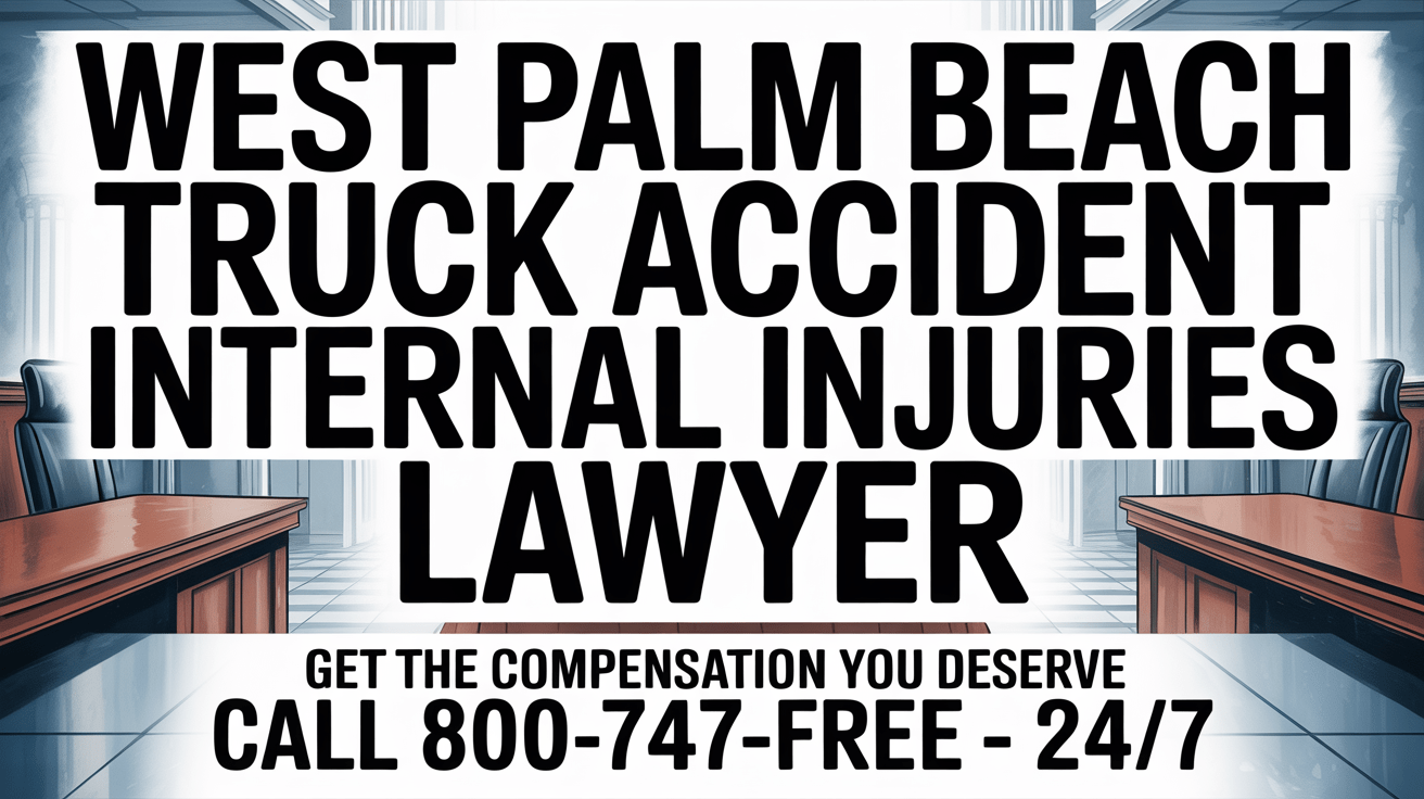 West Palm Beach Truck Accident Internal Injuries Lawyer