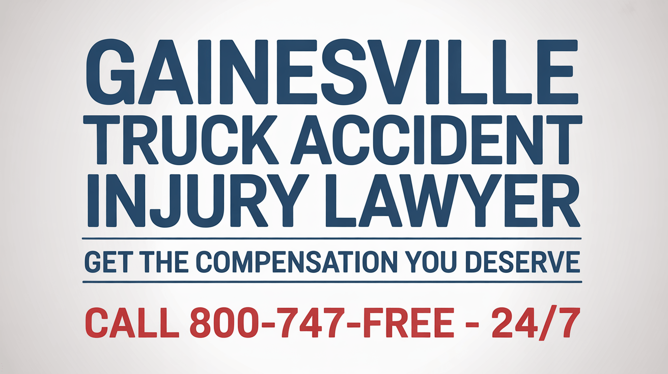 Gainesville Truck Accident Injury Lawyer