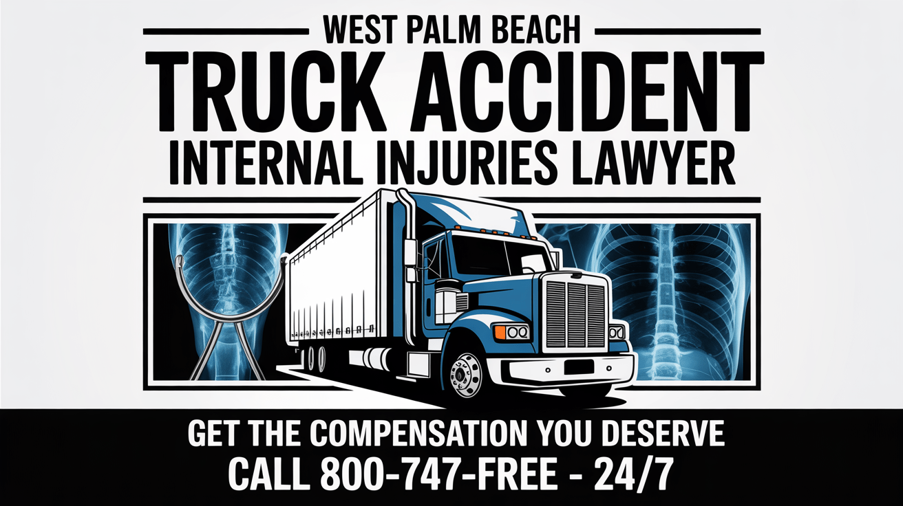 West Palm Beach Truck Accident Internal Injuries Lawyer