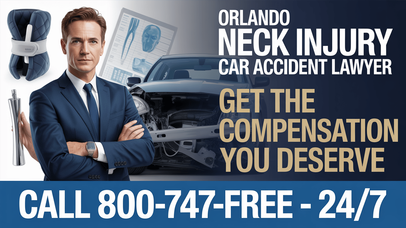Abogado de Accidentes de Auto por Lesiones en el Cuello en Orlando