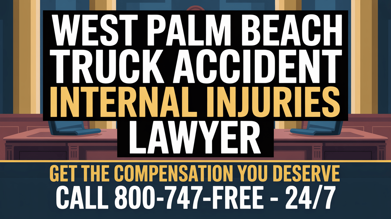 West Palm Beach Truck Accident Internal Injuries Lawyer