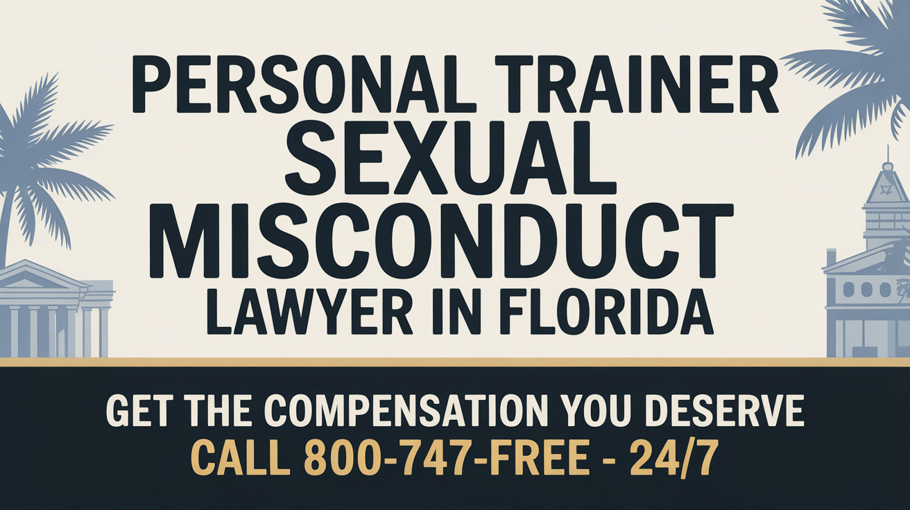 Abogado de mala conducta sexual de entrenador personal en Florida