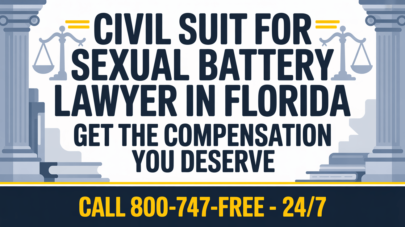 Abogado de demanda civil por agresión sexual en Florida