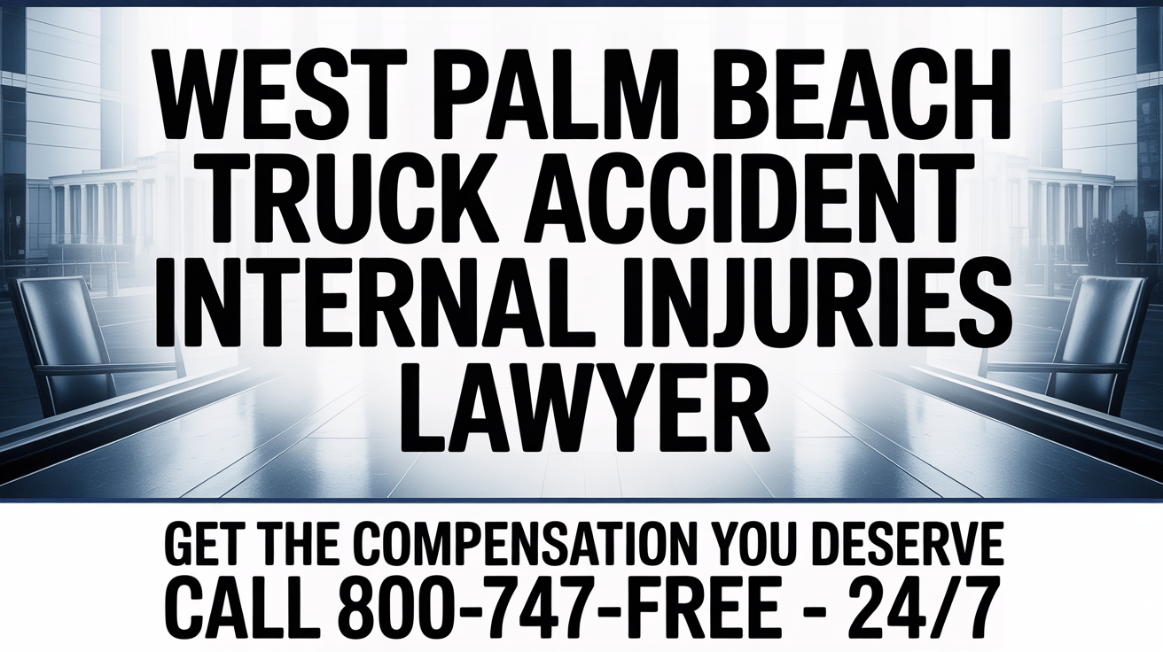 West Palm Beach Truck Accident Internal Injuries Lawyer