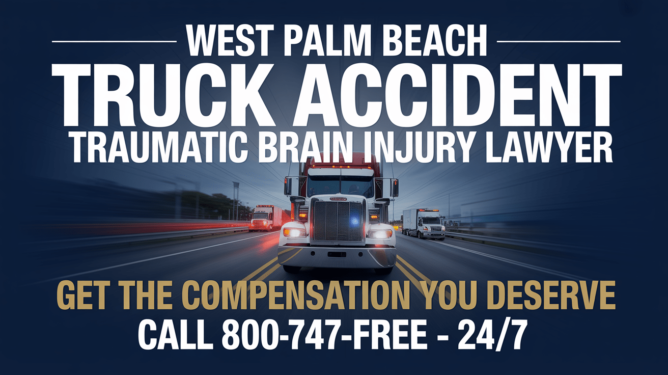 West Palm Beach Truck Accident Traumatic Brain Injury Lawyer