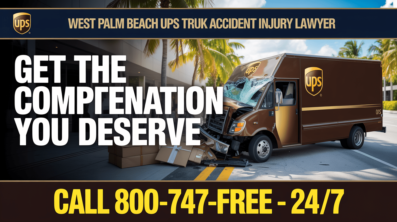 Abogado de Lesiones por Accidente de Camión UPS en West Palm Beach