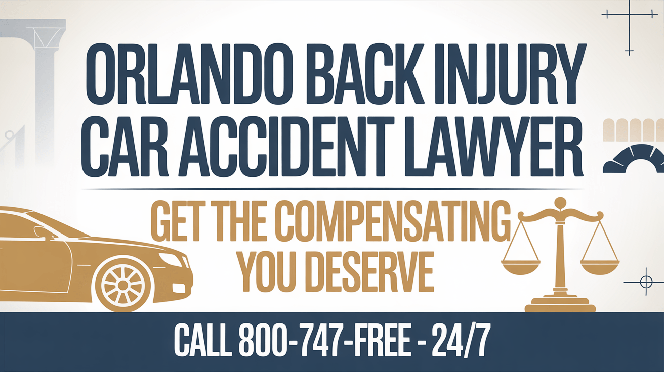 Abogado de Accidentes de Auto con Lesiones de Espalda en Orlando