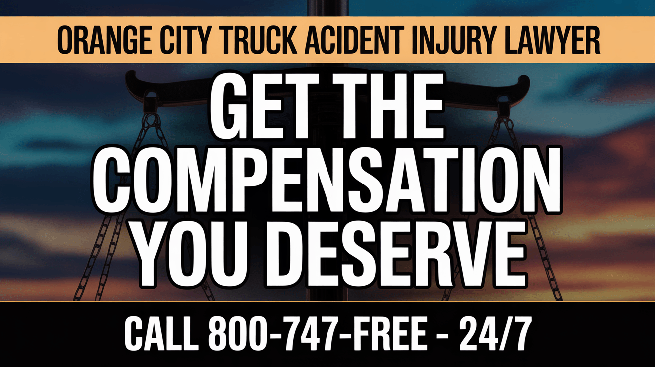 Orange City Truck Accident Injury Lawyer